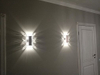 Lámpara Led decorativa, luz de pared de mariposa doble y luz nocturna para interiores. Lámpara de luz LED para interiores, artículos decorativos