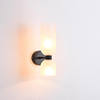 Lámparas de pared de vela de estilo francés, lámpara de ambiente de noche para dormitorio de niños creativos nórdicos, luces de decoración de pared de pétalos rosas para habitación de niña