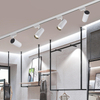 Foco de luz de pista de pantalla alta, tienda de ropa LED, Fondo de sala de estar montado en el techo, arandela de pared para guardarropa, luz de pista