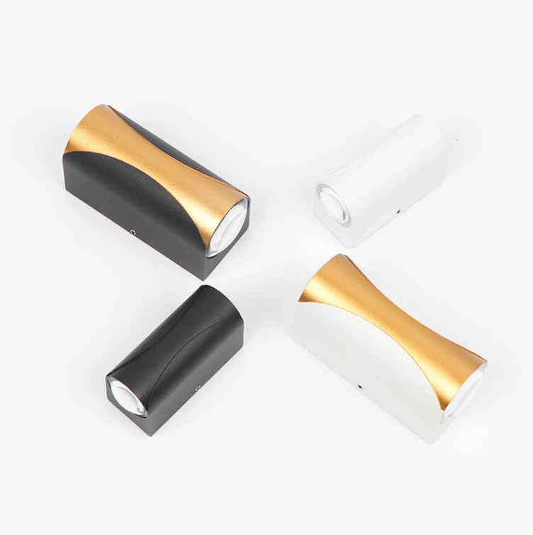Lámpara LED de diseño creativo, 12W, luces de pared para interiores, resistente al agua, para exteriores, candelabro nórdico moderno, lámpara Interior Homall E Decor Lamparas