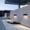 3W 6W moderno simple al aire libre impermeable IP65 LED lámpara de pared patio lámparas jardín pared luz precio de fábrica