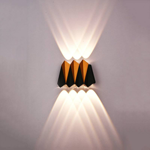 Luz LED de pared impermeable para exteriores, moderna, creativa, IP65, para Hotel, Villa, sala de estar, luz de pared de fondo