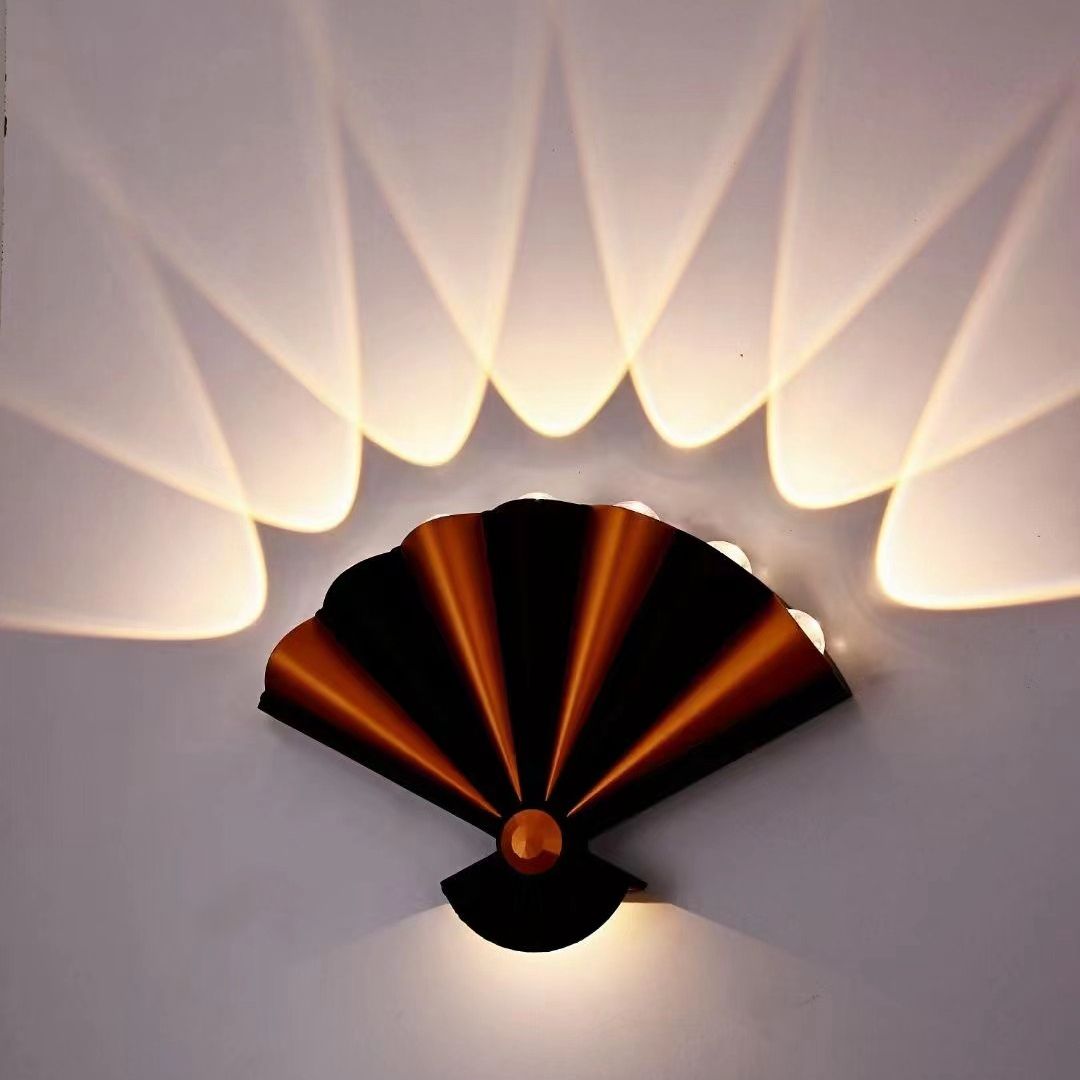 Iluminación exterior LED lámpara de pared impermeable IP65 AC85-265V aluminio para jardín calle sala de estar dormitorio luz de porche