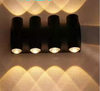 Lámpara de pared moderna IP65 Iluminación exterior Lámpara de pared LED impermeable para interiores Sala de estar Pasillo Parque Paisaje Jardín Luz