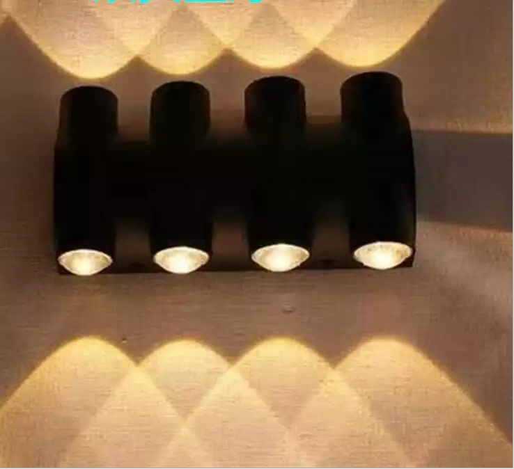 Lámpara de pared moderna IP65 Iluminación exterior Lámpara de pared LED impermeable para interiores Sala de estar Pasillo Parque Paisaje Jardín Luz