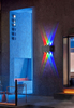 Moderna, sencilla, creativa, para exteriores, impermeable, lámpara de pared LED, lámparas de patio, lámpara de puerta, terraza, jardín, luz de pared