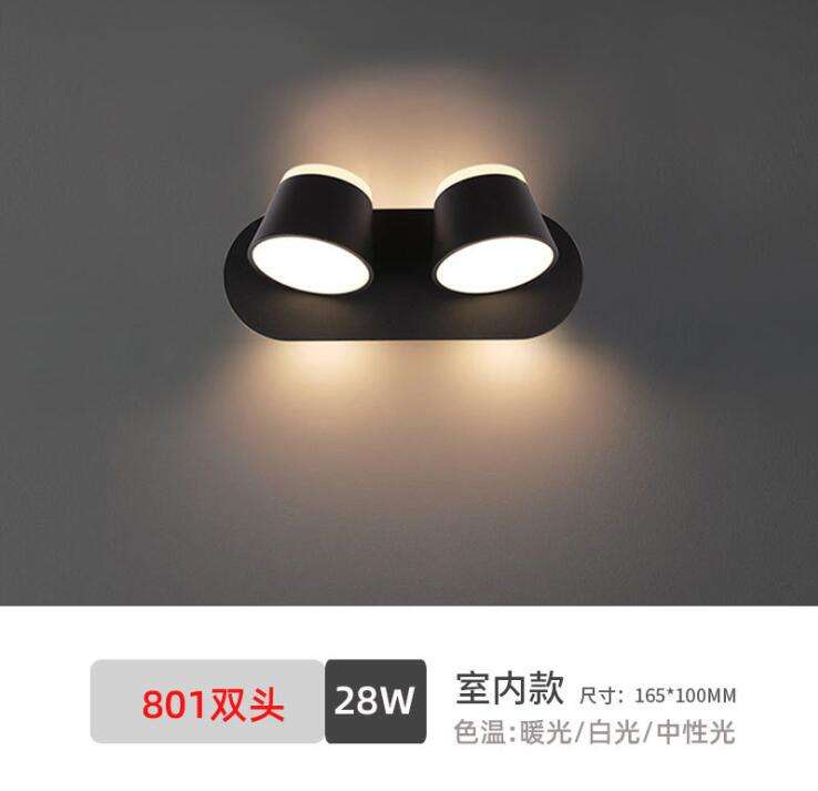 Luz de tocador LED, luces de maquillaje para baño, lámpara de pared, luces de pared de baño Led de aluminio
