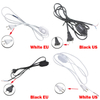 Cable de atenuación de luz, enchufe de conmutación de luz, interruptor de botón de atenuación de alimentación, Cable de línea de 1,8 m, lámpara LED, modelo de enchufe europeo y estadounidense