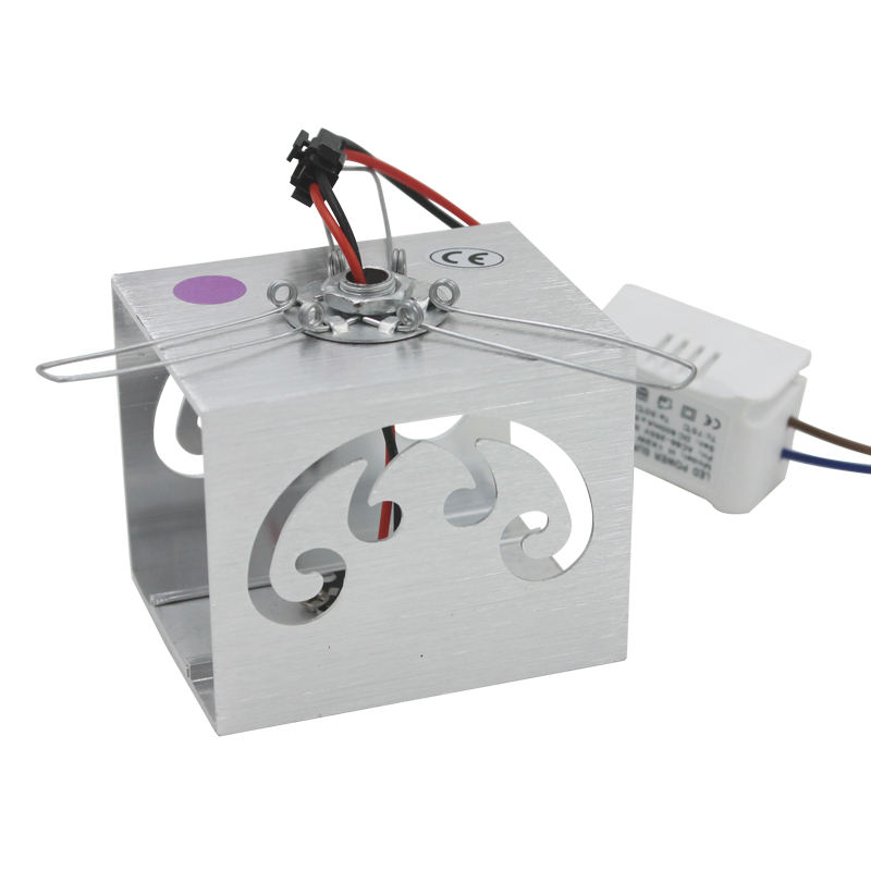 Lámpara de pared de mariposa, candelabro LED de 3W, luz Led montada en la pared de aluminio para pasillo, dormitorio, pasillo, barra de porche, accesorio de luz de fondo
