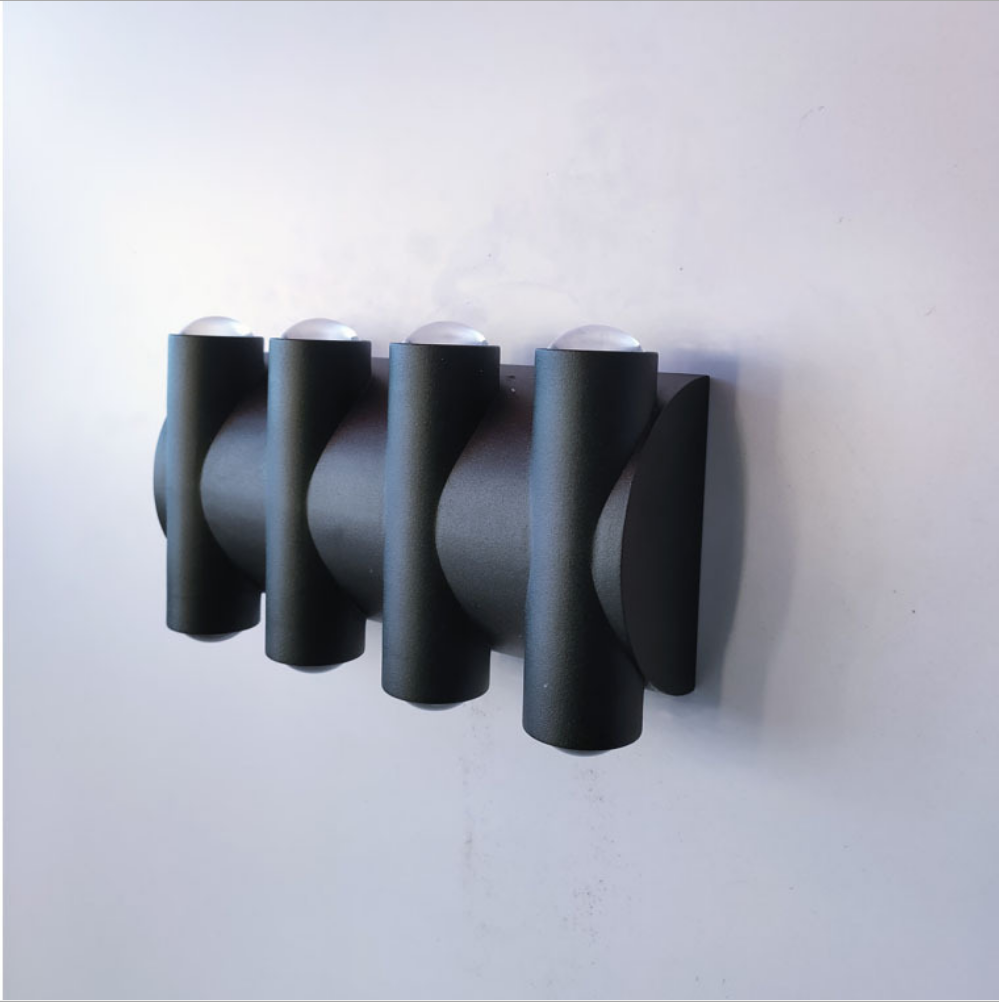 Aplique de pared moderno, luces LED de 12W para pared de habitación, lámparas de iluminación de pared de aluminio para sala de estar, dormitorio, pasillo