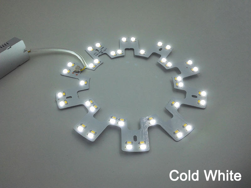 2x24W LED iluminación de techo 2.4G WIFI control de conexión de teléfono móvil control remoto para sala de estar cocina luz de techo