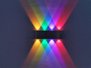 8W Estilo nórdico simple Ahorro de energía interior luz arriba abajo Aluminio RGB LED aplique lámpara escalera luz pasillo luz