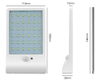 Luz LED COB Solar para exteriores, luz de pared con Sensor de movimiento, lámpara impermeable para jardín, focos, camino de emergencia, lámpara de seguridad para la calle