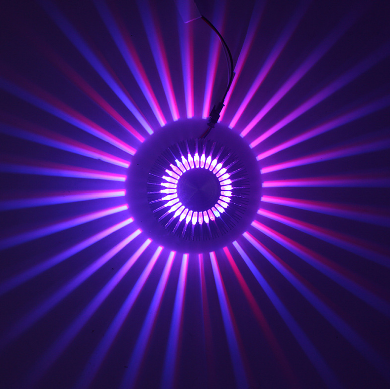 Directamente de fábrica, lámpara de pared RGB, lámpara de pared led para escaleras interiores, luz nocturna para 100% de seguridad, Control remoto IR con Control IR