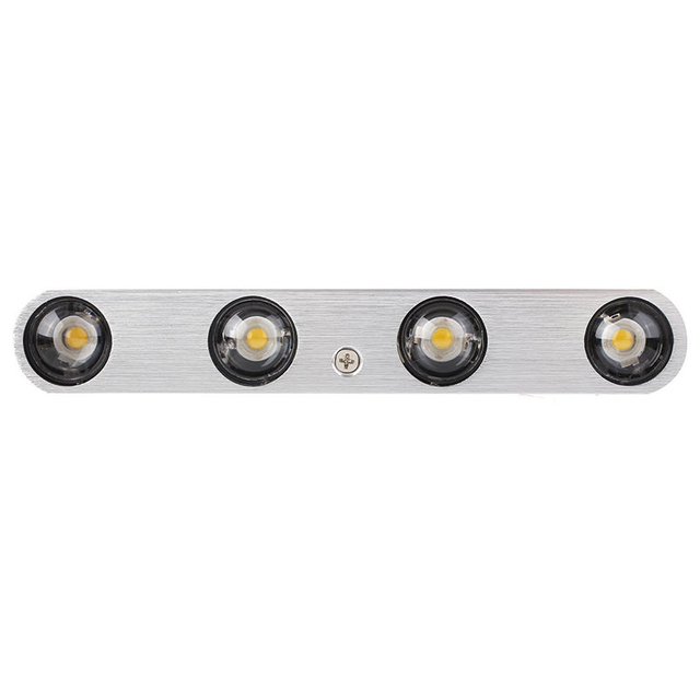 Moderno AC85-265v 8w LED Luz de pared Aluminio Dormitorio Sala de lectura Baño Baño Decoración LED Iluminación interior