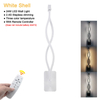 Luces LED de pared de 21W, lámpara de decoración de aluminio para porche artístico, 2,4G, tres colores regulables con controlador, iluminación luminosa para cabecera