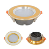 Lámpara empotrada de forma redonda de 3W, 5W, 7W, 9W, 12W, 15W, luz LED empotrada, foco de luz de techo con controlador para lámpara de uso interior