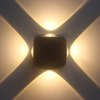 Led Wall Light 4W Outdoor Led impermeable edificio exterior puerta balcón jardín yarda