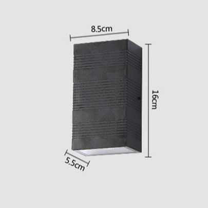 Arriba y abajo COB Lámparas de pared LED modernas 10W Iluminación exterior interior Aplique de pared impermeable montado en la pared
