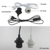Cable de alimentación de 1,8 M, portalámparas colgante E27, enchufe europeo, interruptor 303, 250V, 4A, para lámpara colgante, enchufe de bombilla LED, apto para el hogar