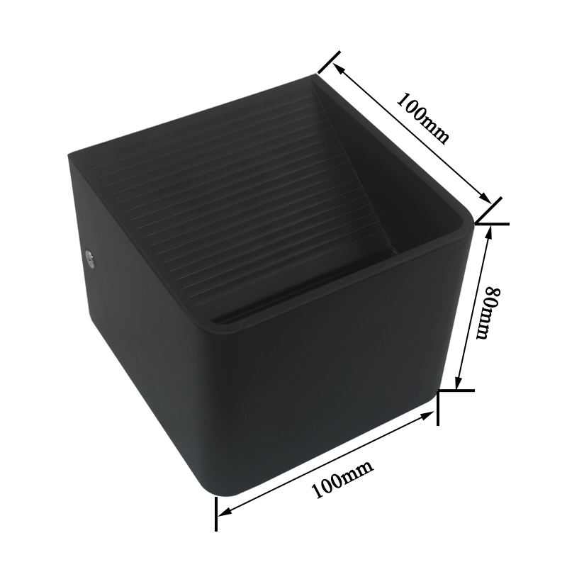 Lámpara de pared LED de 3W y 5W, lámpara de dormitorio junto a la luz de pared, iluminación de decoración interior para el hogar, aplique de pared de aluminio para pasillo, AC90-260V