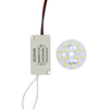 3W 5W 7W 9W 12W 15W 18W 24W SMD5730 Chip de diodo emisor de luz + fuente de alimentación del controlador LED de carcasa de plástico para luz de techo LED