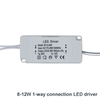 Adaptador de fuente de alimentación del controlador LED de 8-120W entrada del controlador de luz led AC175-265V transformador de iluminación sin aislamiento 220mA