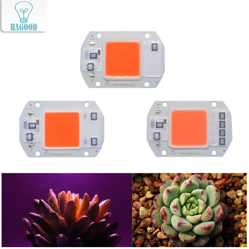 Chip de cultivo led de interior de alta potencia 20W 30W 50W para iluminación de crecimiento de plantas