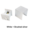 Ajustable IP65 impermeable interior y exterior cubo Cob LED lámpara de pared salón dormitorio aluminio arriba y abajo Led jardín porche luz