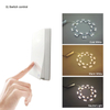 Controlador de plástico de seguridad WIFI de 2,4G, 15-24W, conexión Bluetooth, transformador de potencia de iluminación, AC100-240VLED, accesorio de iluminación de techo