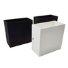 Cubo CoB 6W LED arriba y abajo aplique de pared AC85-265V dormitorio cabecera cubo pared luz interior aluminio decoración accesorio de iluminación