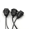 E27 Soporte de lámpara de diente completo Enchufe de cable del Himalaya Soporte de lámpara de sal Interruptor 317 Enchufe de UE / EE. UU. Tres portalámparas