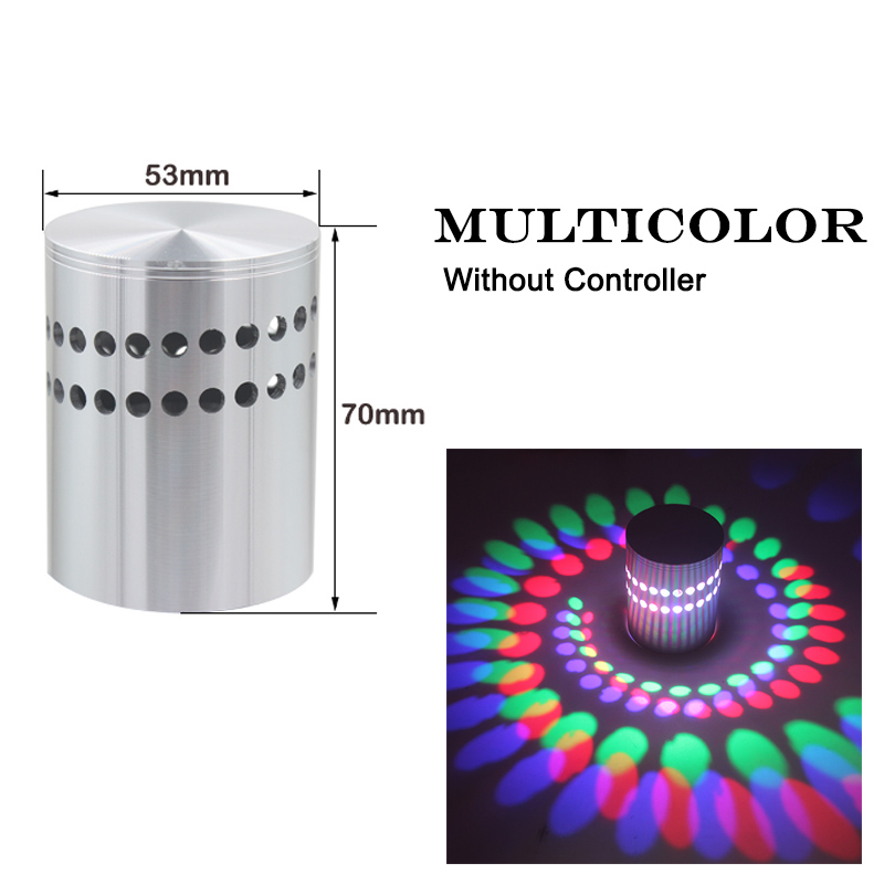 Lámpara de pared LED de 3W y 1W, lámpara de pared para cabecera de dormitorio en espiral, accesorio de aplique Led para interiores, decoración de sala de estar