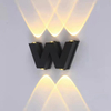 Iluminación led para montaje en pared para exteriores Apliques led modernos para exteriores Lámpara personalizable en privado