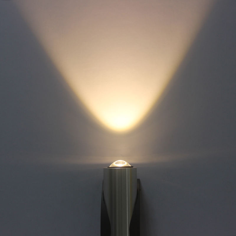 Lámpara Led decorativa Lámpara de pared recta corta moderna e iluminación interior para restaurante