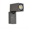 Luz de pared impermeable para exteriores, luz de pared cuadrada de ángulo ajustable, luz de pared de inducción de cuerpo humano, foco de inducción para jardín y Villa