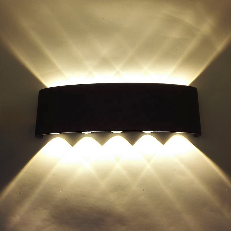 Lámpara de alta calidad Lámparas de pared Interior Led Impermeable Edificio Exterior Puerta Balcón Jardín Patio Iluminación
