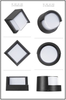 Lámparas de suministro directo Rgb Lámpara de pared para interiores Fabricantes de lámparas de pared para exteriores aplique negro para exteriores