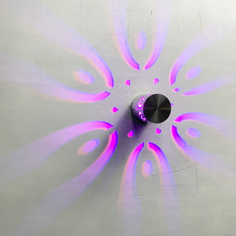 Luz LED de pared de luna nórdica para dormitorio, mesita de noche, sala de estar, decoración del hogar, superficie de Control remoto, lámpara de fondo de iluminación interior