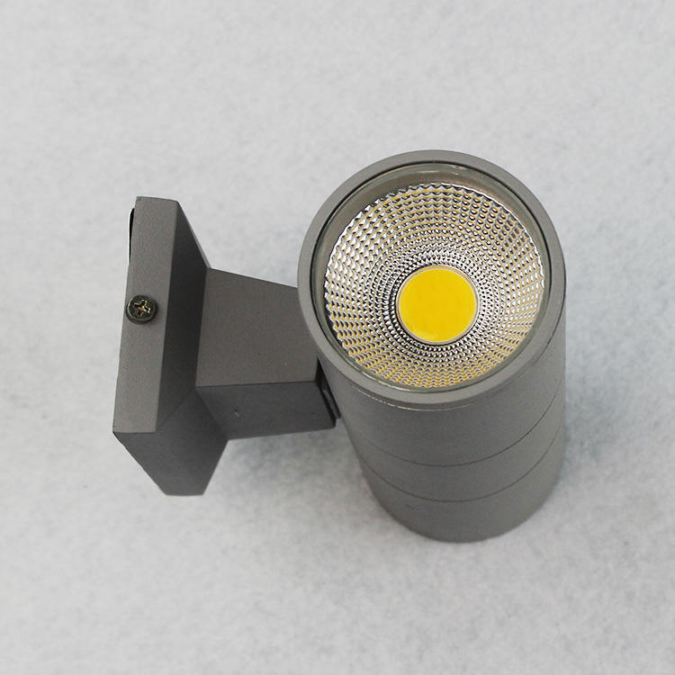 6W 12W Aluminio Decorar Lámpara de pared Estilo nórdico IP65 Doble cabeza Arkus Luz de pared Arriba y abajo Luz de pared Led