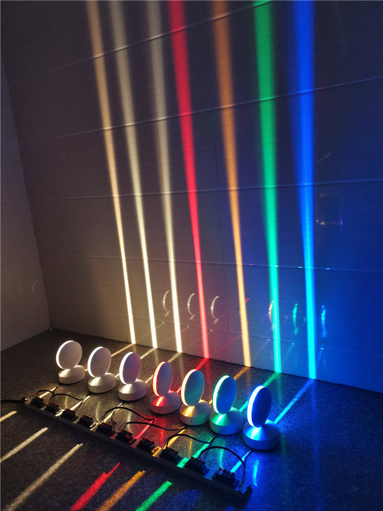 Lámpara de pared con marco de puerta para alféizar de ventana LED de 360 ​​grados, luces puntuales, lámparas de pared LED para pasillo de barra de Hotel KTV