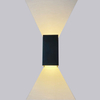 Aplique de pared de jardín impermeable de 12 W, candelabro de pared led de movimiento, iluminación de pared del dormitorio, ángulo de iluminación ajustable