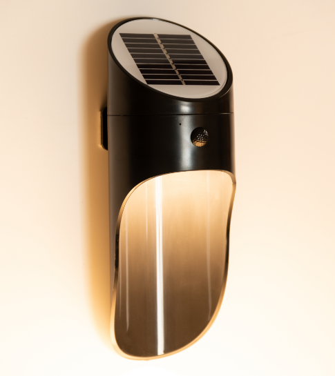 Lámpara solar de gran oferta, lámpara de pared para patio de inducción para exteriores, integración de 15 ledes, lámpara de calle para el hogar