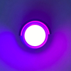 Lámpara de pared Led resistente al agua con carcasa transparente moderna de 5W, decoración para jardín y exteriores, candelabro de iluminación frontal, ambiente de Color brillante