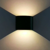 Diseño de semicírculo a prueba de agua luz de pared led 6W iluminación exterior con accesorios de precio directo de fábrica apliques lámpara de luz
