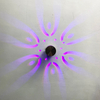 Lámpara de pared Led con agujero en espiral RGB, lámpara en espiral regulable de 3W con superficie de Control remoto, instalación de Mini luz para barra de sala de juegos, nuevo