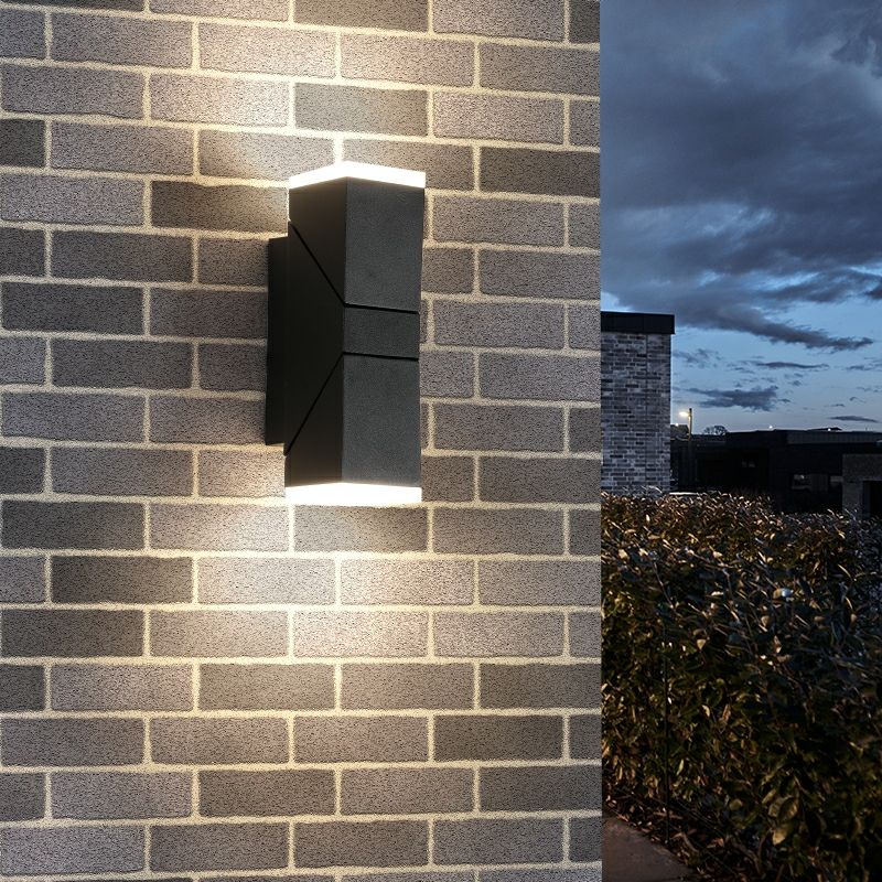 Led buiten wandlamp led buiten wandlamp waterdicht licht buiten veranda led licht met bewegingssensor licht buitenverlichting