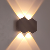 Lámpara de pared con personalidad nórdica, Fondo de sala de estar Led Simple, lámpara de pared redonda, iluminación de pasillo de Hotel, forma de diamante