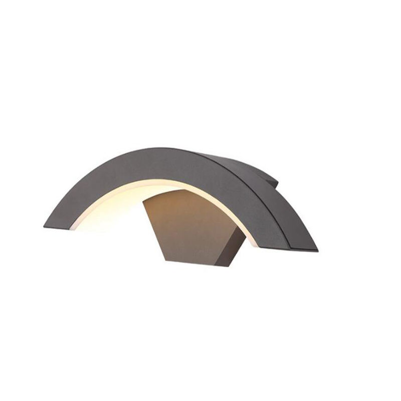 lámpara solar led camino escalera al aire libre impermeable luz de pared moderna iluminación de pared al aire libre led mejores apliques al aire libre