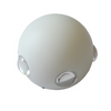 Lámpara de pared LED para interiores y exteriores AC85-265V 2W 4W 6W 9W 12W Estilo minimalista moderno Lámpara impermeable IP65 con 2 años de garantía